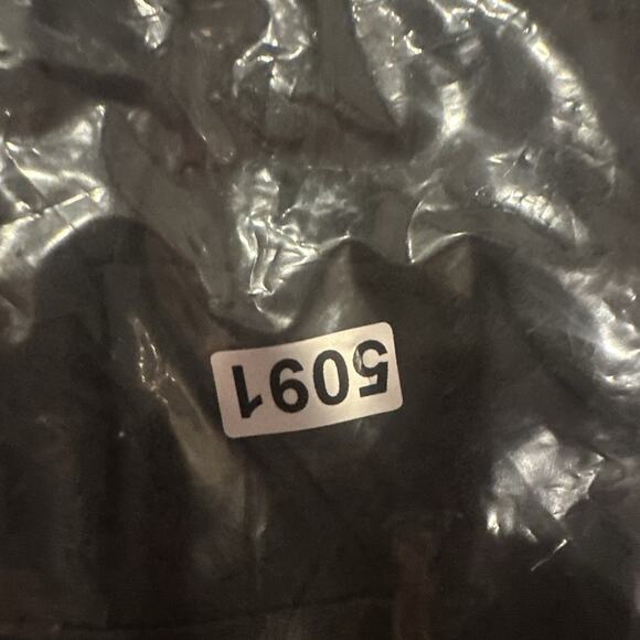 Young LA Shorts Womens Medium Black Lined Pull on Elastic Waist Zip pockets - Picture 11 of 11